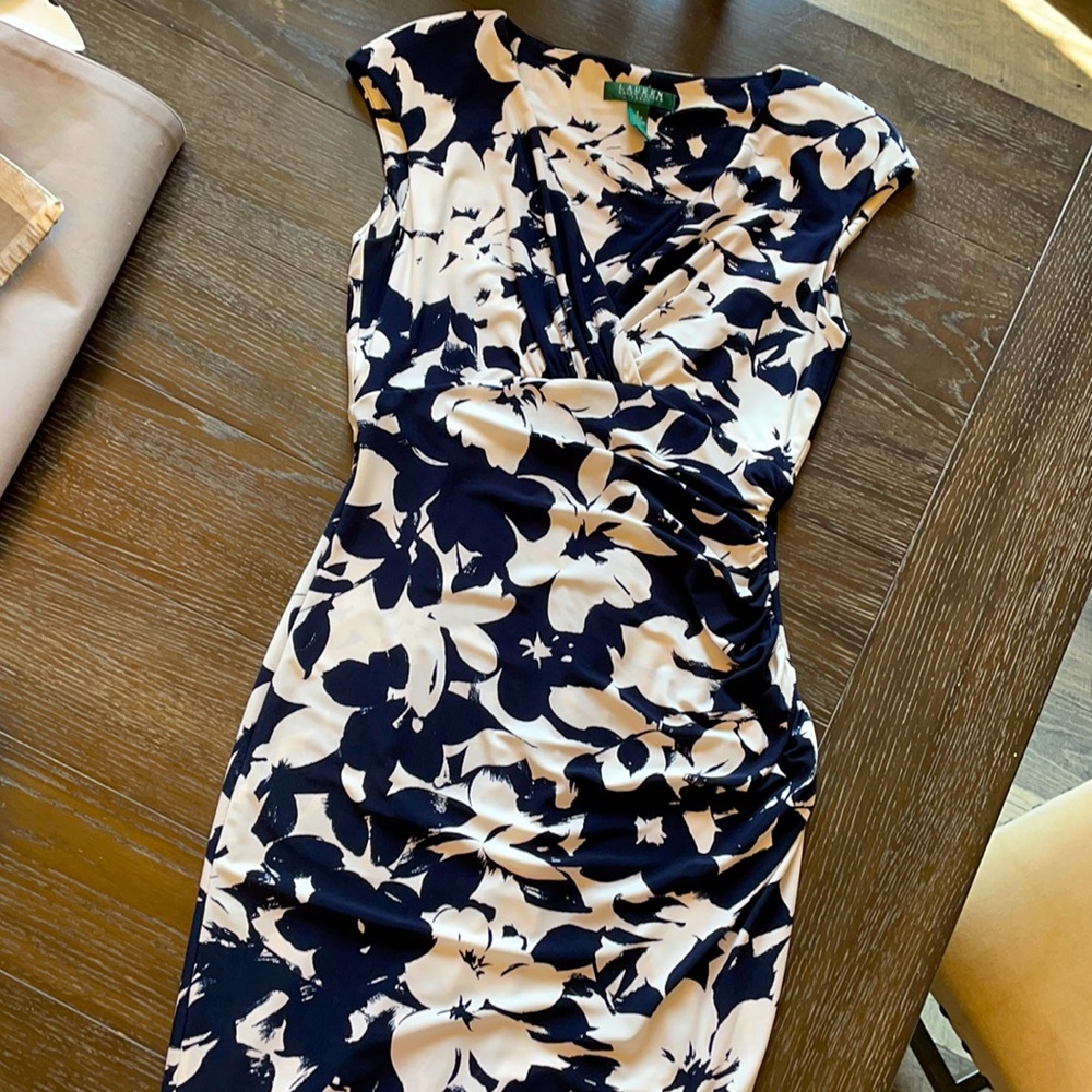 Navy and White Ralph Lauren dress